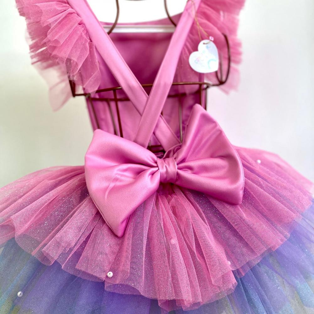 Vestido Infantil Confeitaria Minnie
