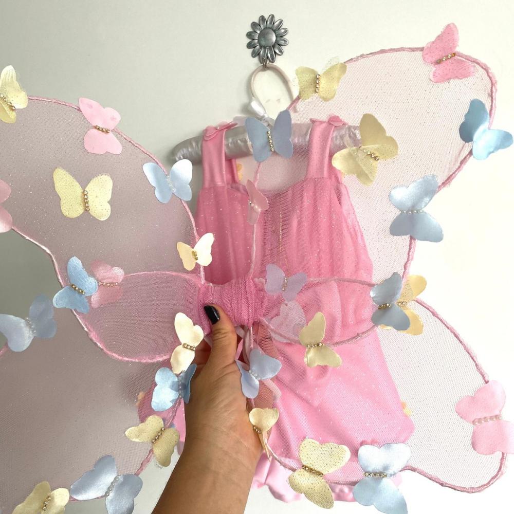 Vestido 2 em 1 Jardim das Borboletas