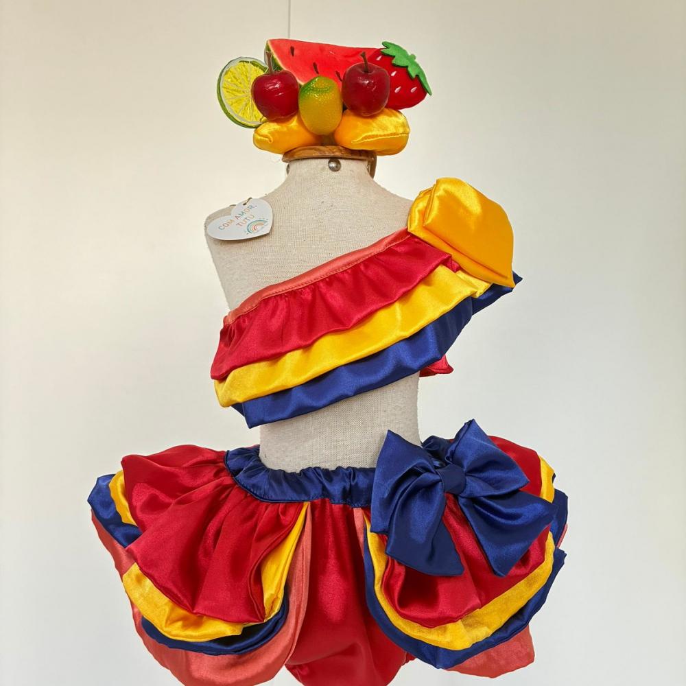 Fantasia Carnaval Carmem Miranda Infantil