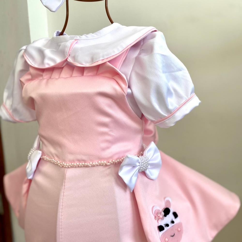 Vestido / Romper Infantil 2 em 1