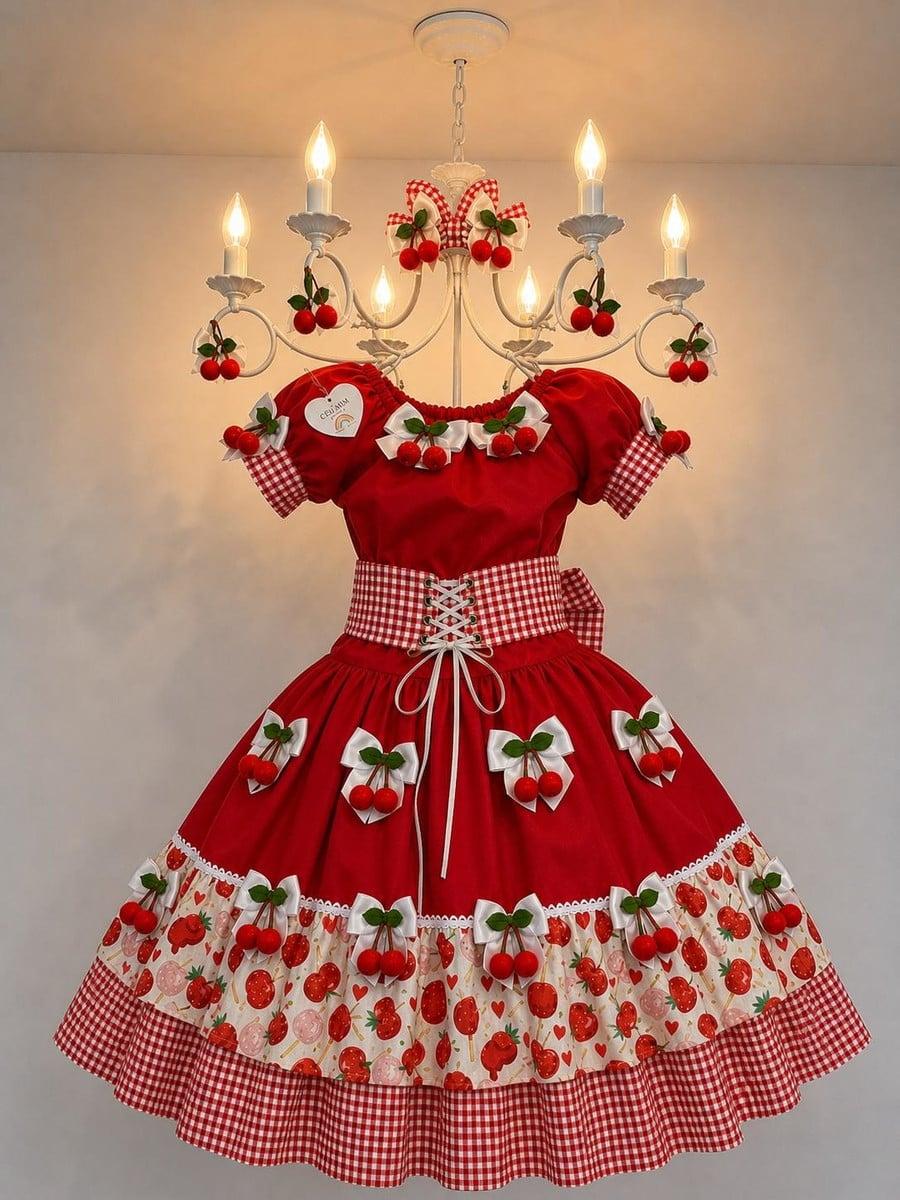 Vestido Junino/ São João Maça do Amor