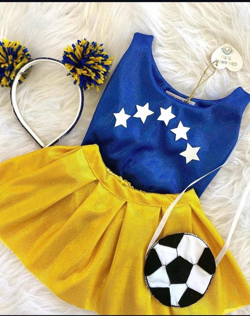 Fantasia Copa do Mundo/ Líder de Torcida Brasil