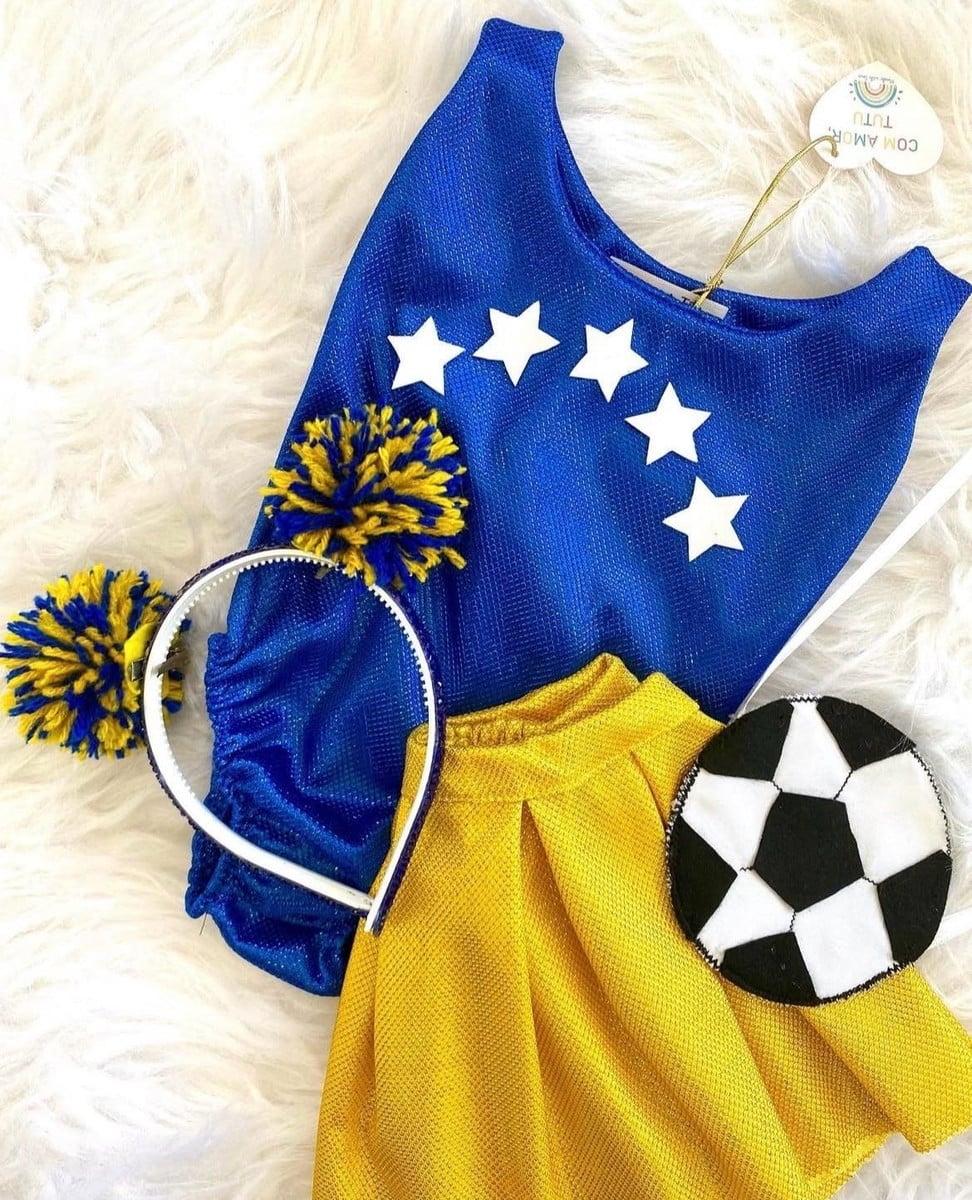 Fantasia Copa do Mundo/ Líder de Torcida Brasil