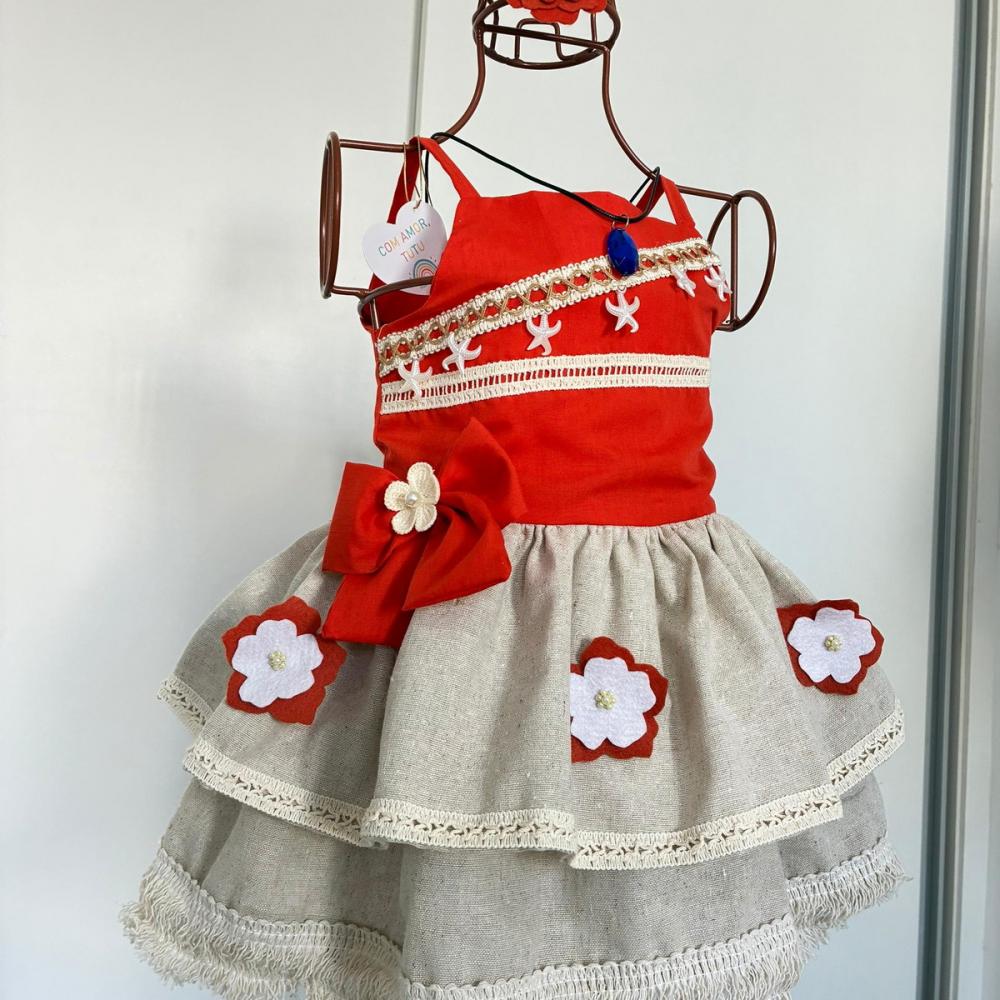 Vestido Moana Luxo