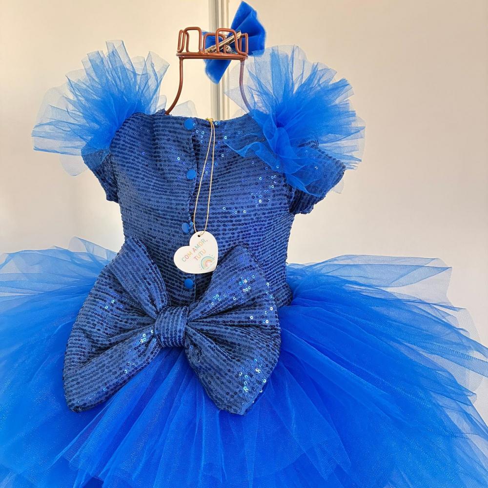 Vestido Fantasia Sonic Luxo