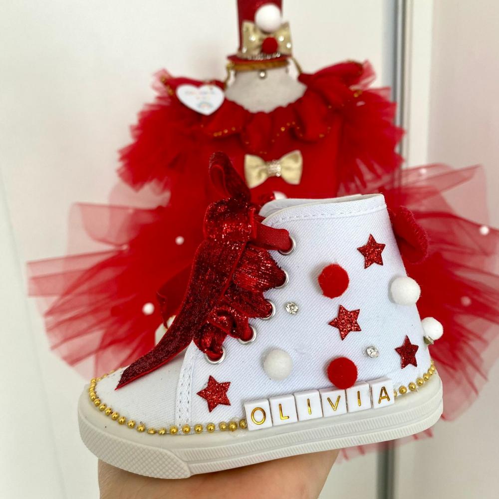 Kit Romper+ Tutu Circo Luxo