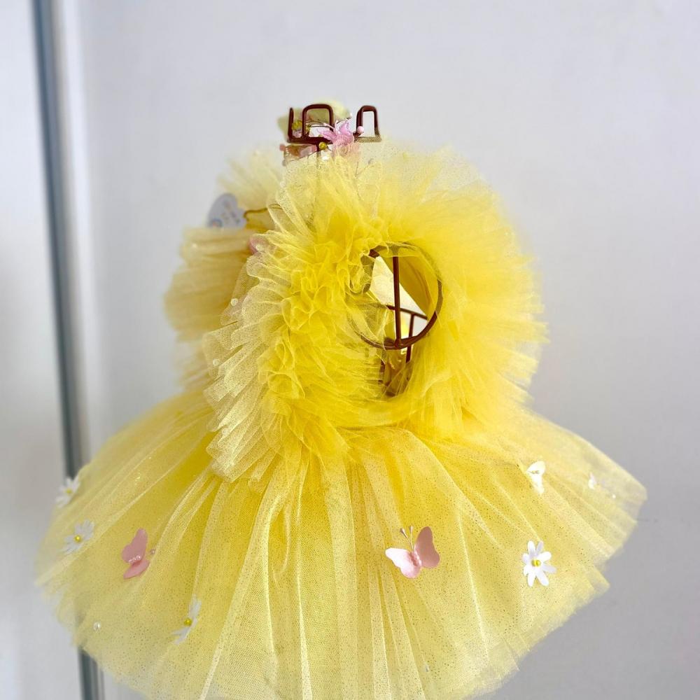 Vestido/ Tutu/ Romper Jardim Encantado