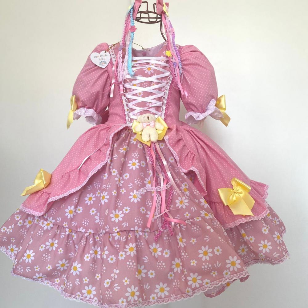 Vestido Junino Infantil