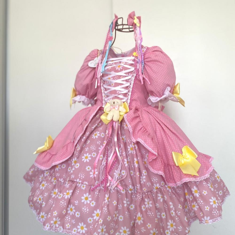 Vestido Junino Infantil