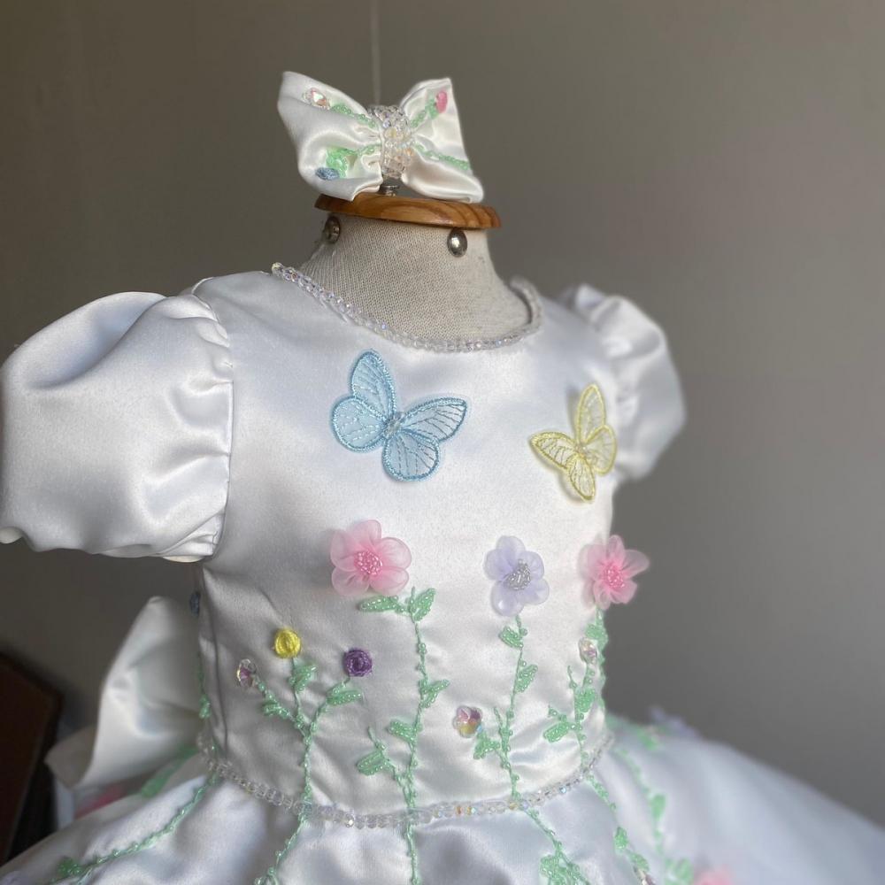 Vestido Jardim Encantado Luxo