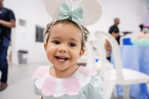 Vestido Infantil Minnie Confeiteira