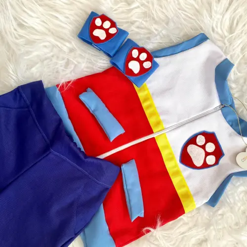 Conjunto Ryder Colete + Calça Patrulha Canina