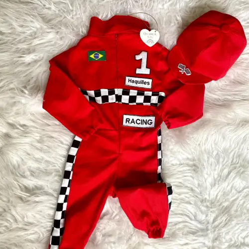 Macacão Infantil Fórmula 1