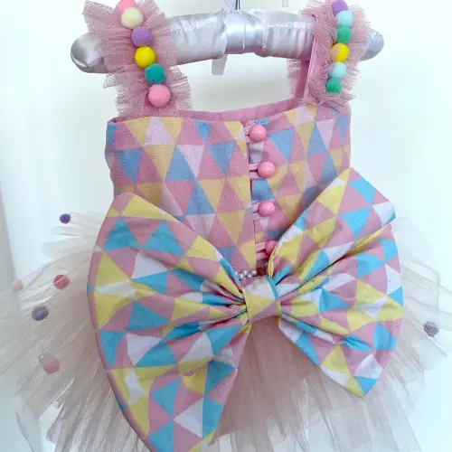 Romper Circo Rosa (promoção)