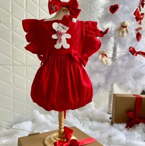 Romper Natal Luxo