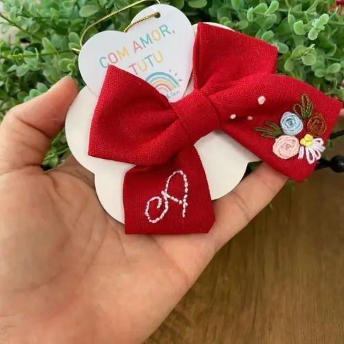 Laços Personalizados Natal