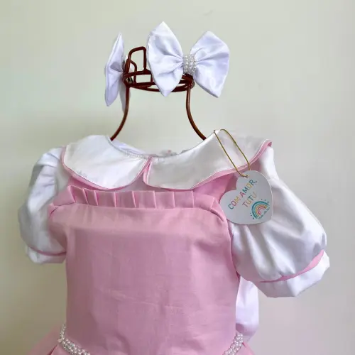 Vestido Infantil Confeitaria Luxo