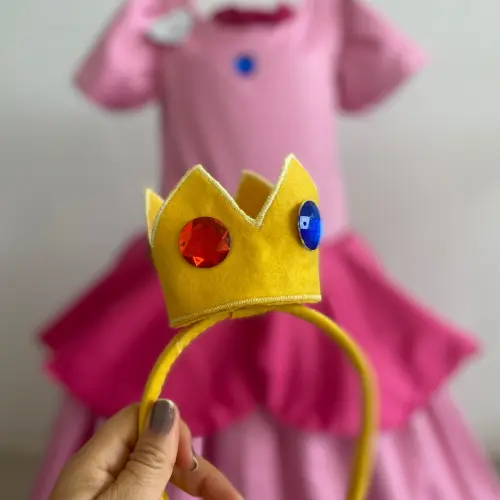 Vestido Princesa Peach