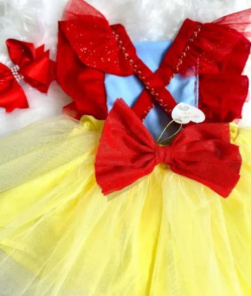 Romper Branca de Neve