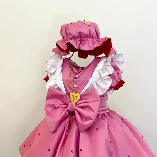 Vestido Moranguinho Luxo