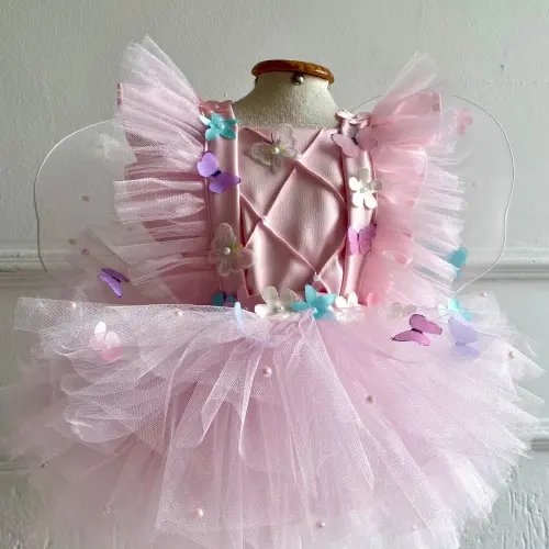 Kit Vestido /romper Jardim Encantado Luxo