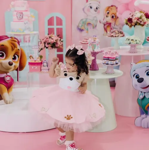 Vestido Pet Shop / Cachorrinhos Patrulha Canina