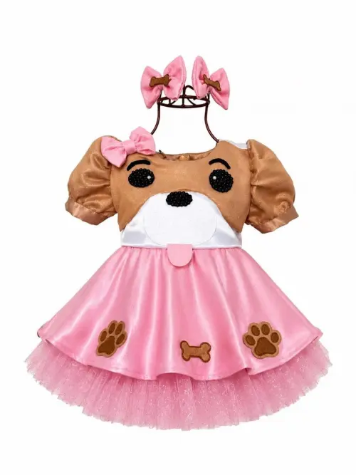 Vestido Pet Shop / Cachorrinhos Patrulha Canina