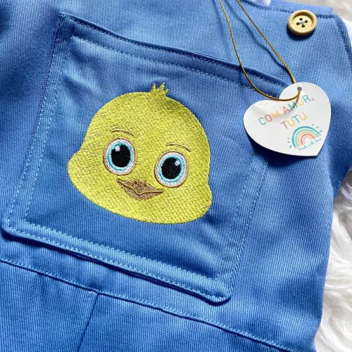 Macacão Jardineira Fazendinha Menino