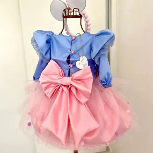 Vestido Confeitaria da Minnnie Infantil