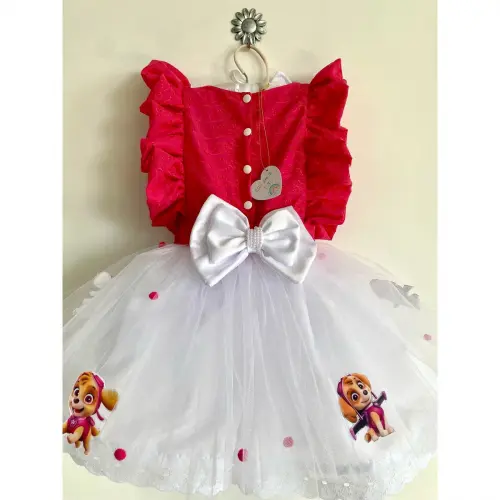 Vestido Skye Patrulha Canina