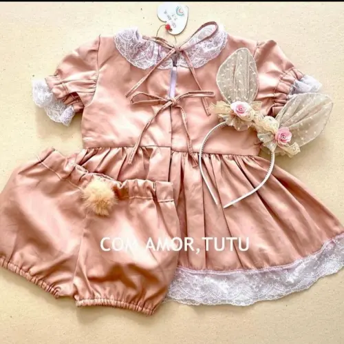 Kit Fantasia Páscoa Infantil