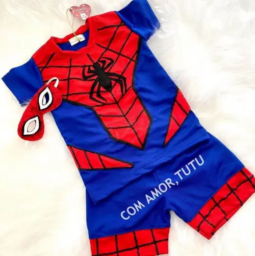Fantasia Homem Aranha Infantil