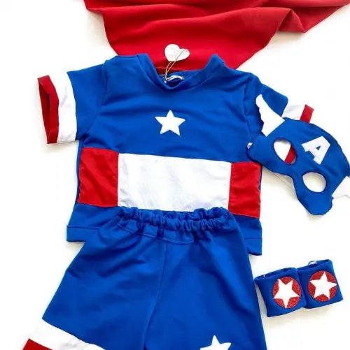 Fantasia Infantil Capitão América