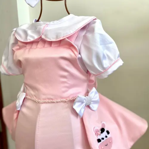 Vestido / Romper Infantil 2 em 1