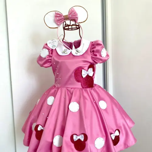 Fantasia Vestido Minie Luxo