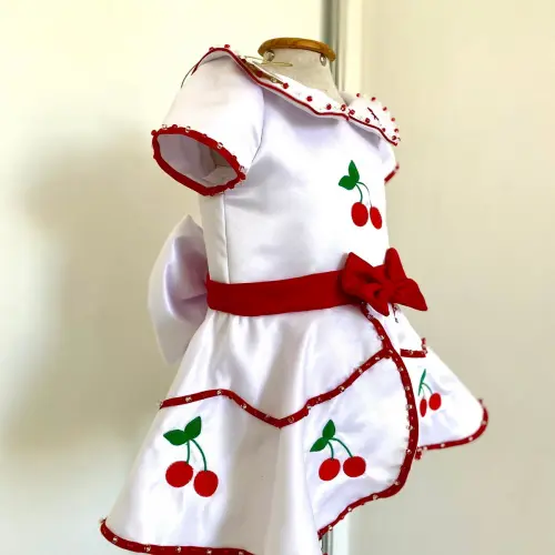 Vestido Romper Cerejinha