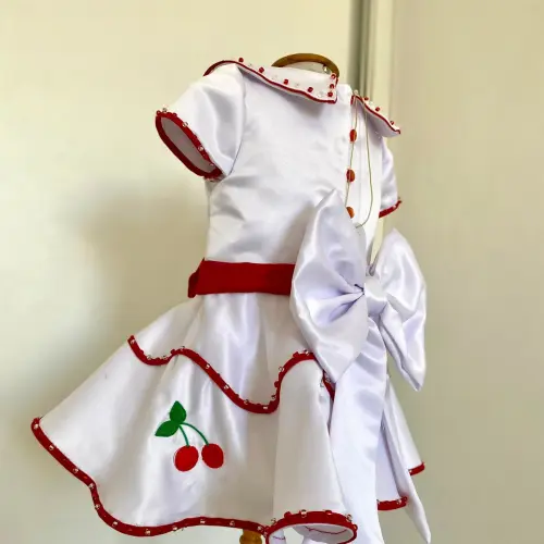 Vestido Romper Cerejinha