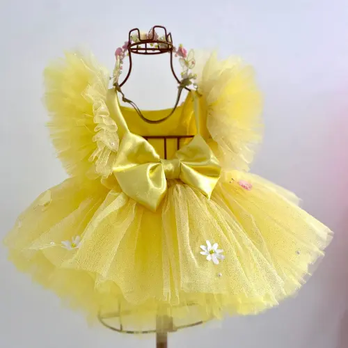 Vestido/ Tutu/ Romper Jardim Encantado