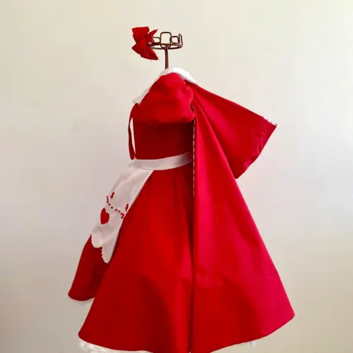Vestido Chapeuzinho Vermelho Luxo