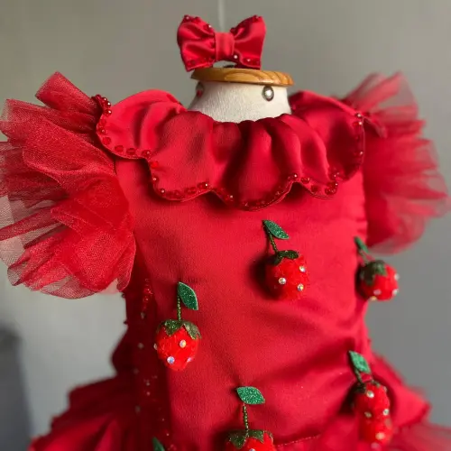 Romper Moranguinho (frutas) Luxo
