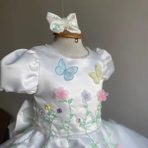Vestido Jardim Encantado Luxo