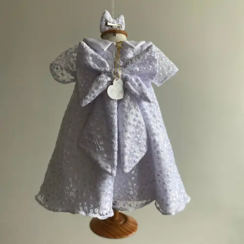Vestido Infantil Batizado Luxo
