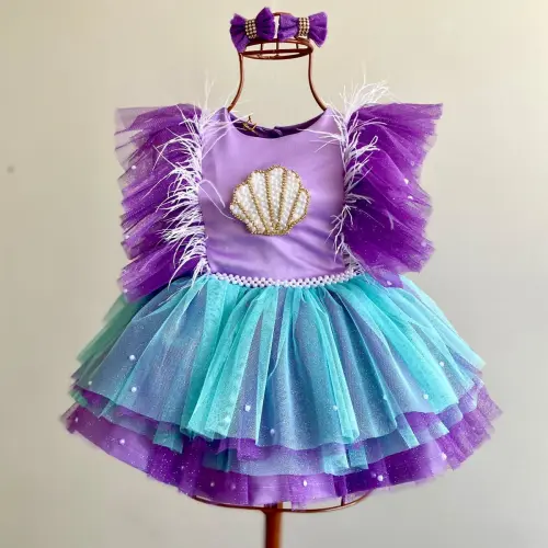Vestido Sereia / Fundo do Mar Luxo