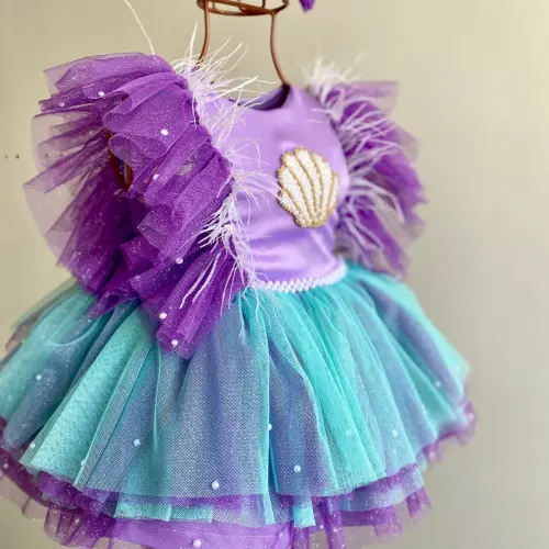 Vestido Sereia / Fundo do Mar Luxo