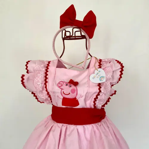 Vestido Temático Pig