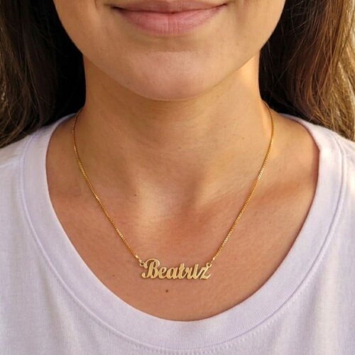 Colar Nome Personalizado