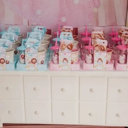 Kit Cinema Circo Rosa - Fazemos em Qualquer Tema