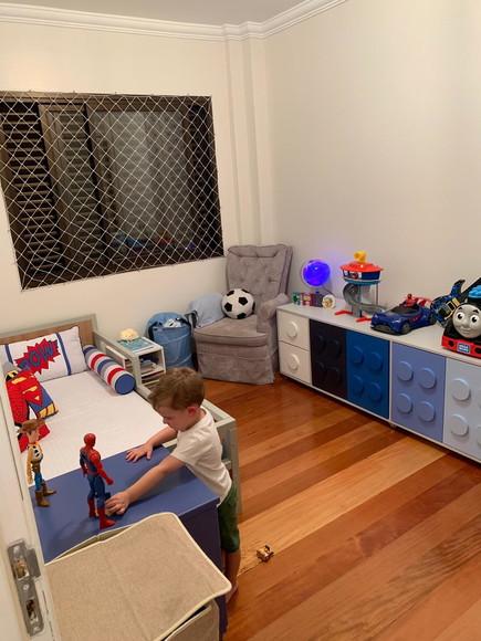 Armário Organizador Infantil Lego 1,60m em MDF para Brinquedos