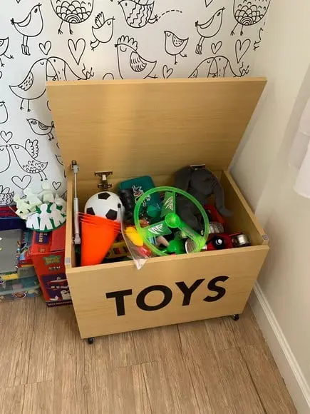 Baú Organizador de Brinquedos Toys