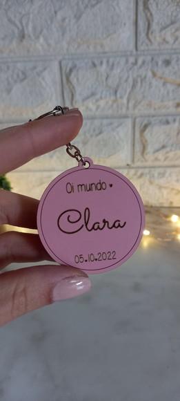 Chaveiro Nascimento Rosa oi Mundo